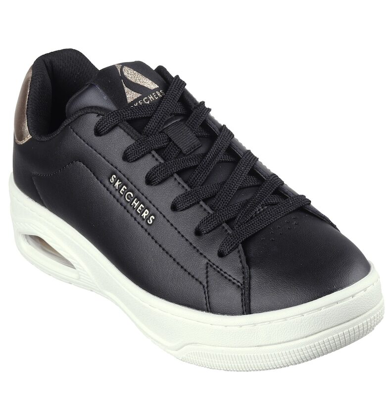 Дамски спортни обувки UNO COURT COURTED AIR 177700 BLACK Skechers