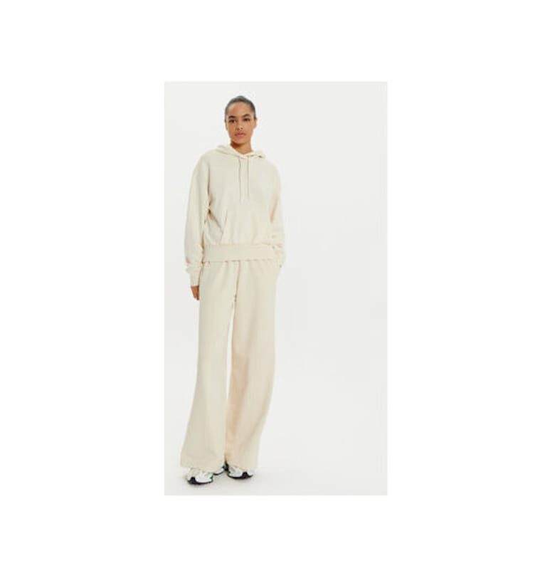 Дамски спортни панталони  XF2657 - Памук - Екрю - Екрю Lacoste