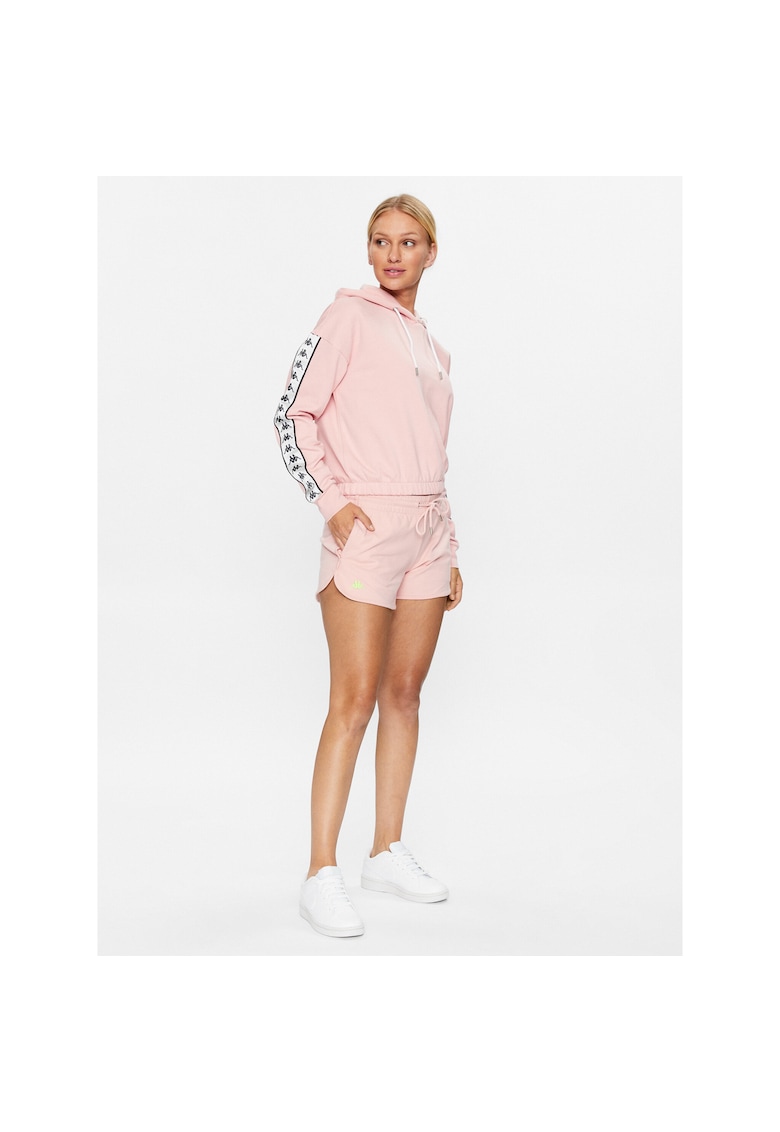 Дамски спортни шорти - 303373085 - Памук - Корал Kappa