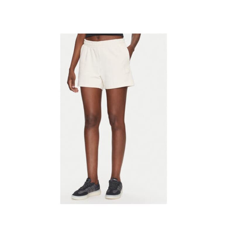 Дамски спортни шорти  685020 - Памук - Екрю Puma