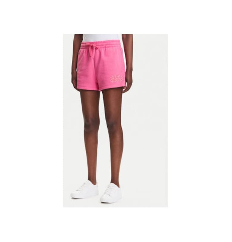 Дамски спортни шорти  769323-03 - Памук/Рециклиран полиестер - Розов - Розово GAP