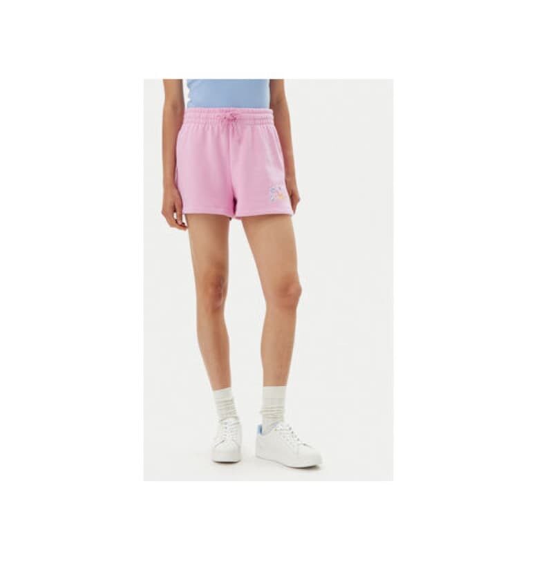 Дамски спортни шорти  769323-09 - Памук/Рециклиран полиестер - Розов - Розово GAP