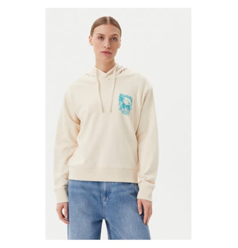 Дамски суитшърт  EBJSF00179 - памук/полиестер - бежов Billabong