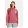 Дамски суитшърт  ERJFT04952 - памук/полиестер - розов - Розово ROXY