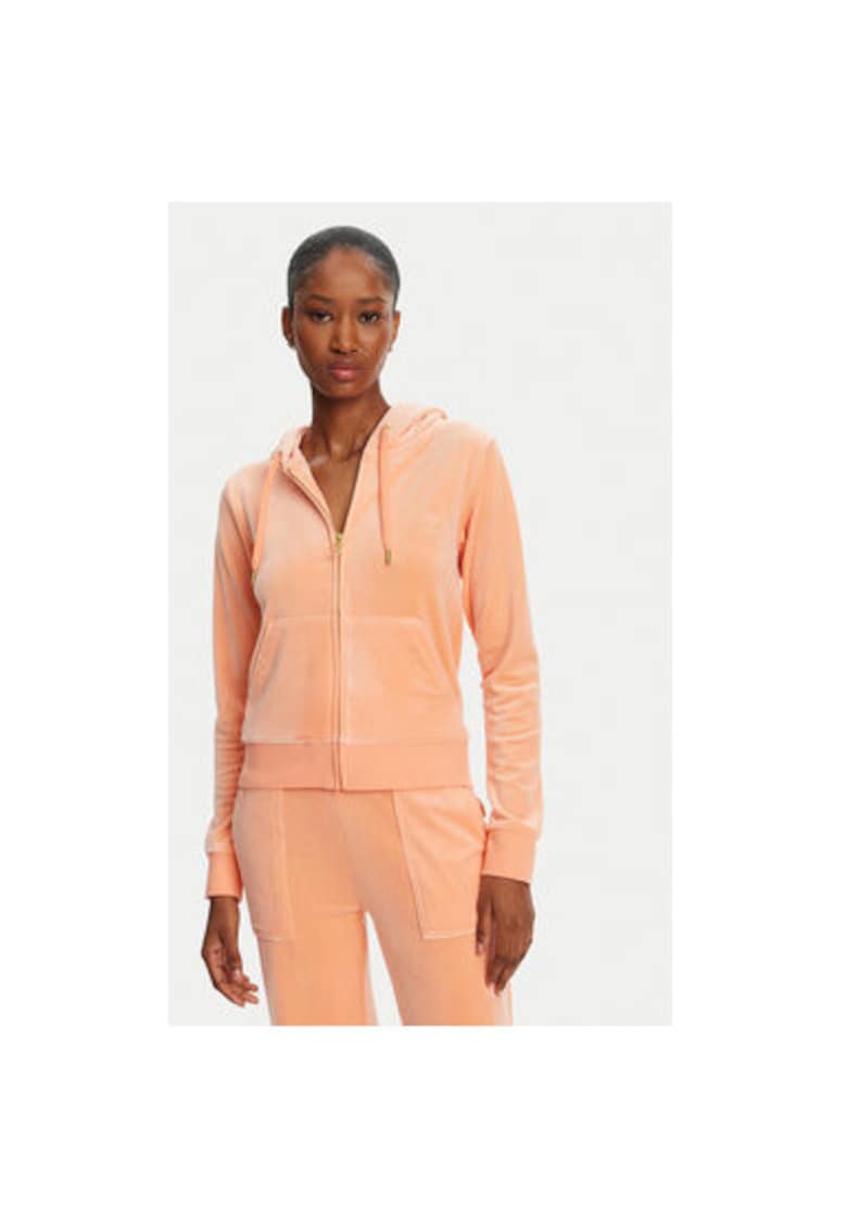 Дамски суитшърт JCAP176G - Полиестер - Оранжев - Оранжев Juicy Couture