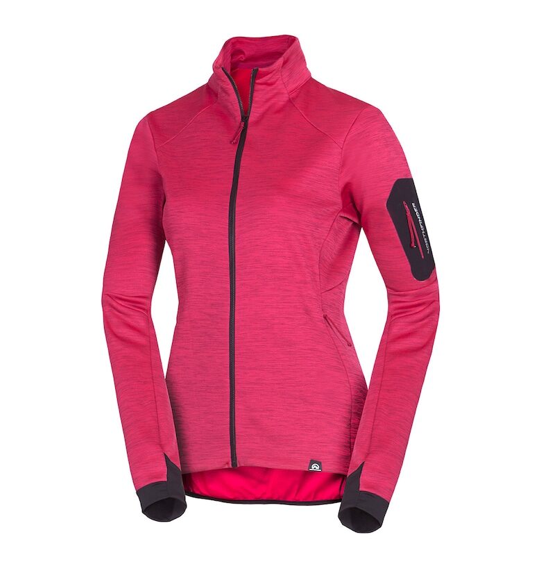 Дамски суитшърт без качулка Keri cherryblack NORTHFINDER