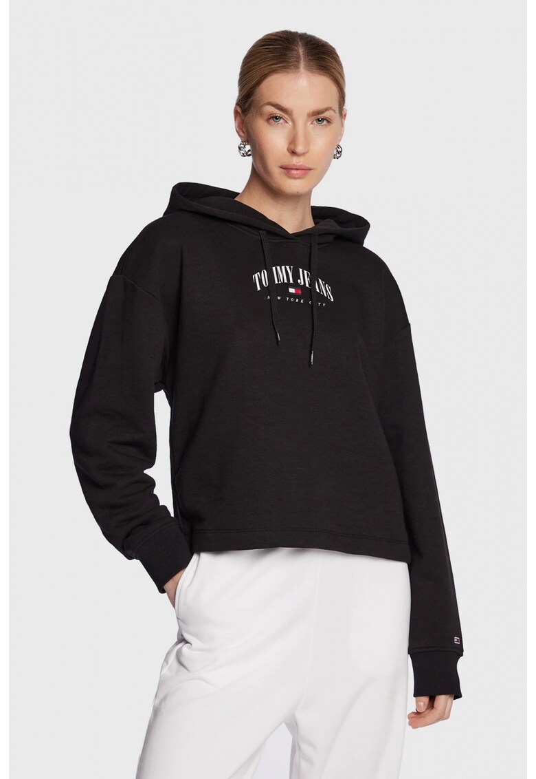 Дамски суичър DW0DW14852 - Черен Tommy Jeans