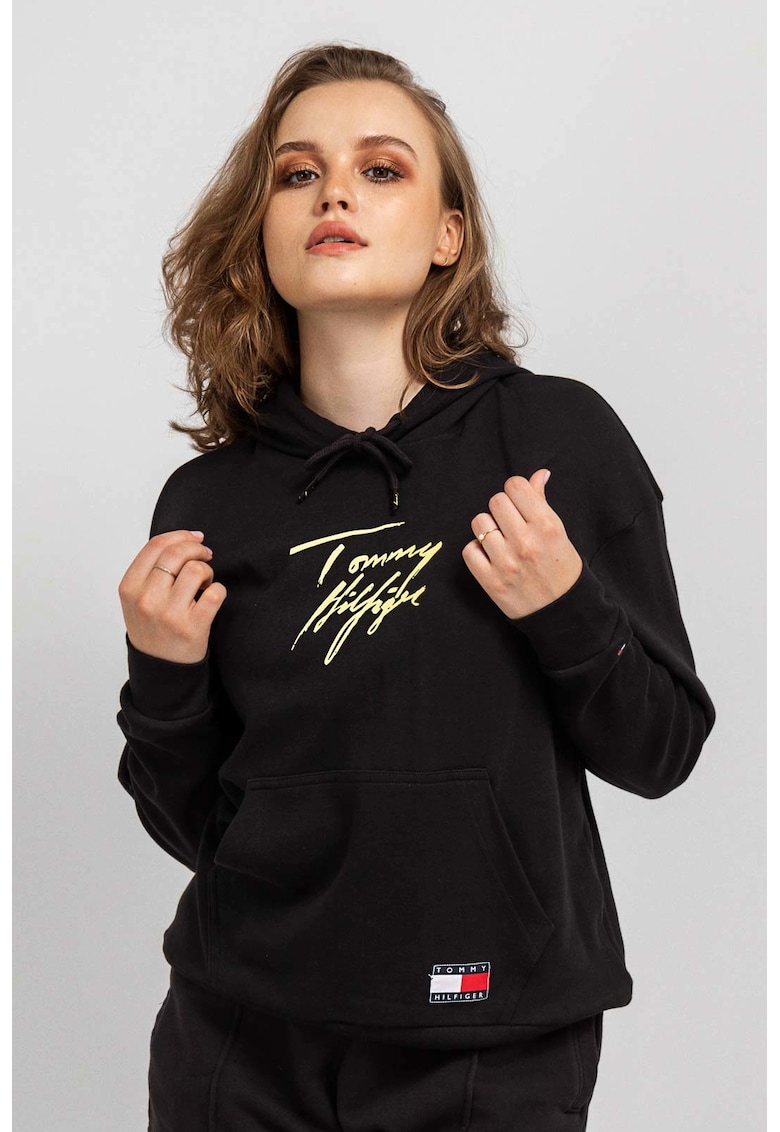 Дамски суичър UW0UW02300 - Черен Tommy Hilfiger