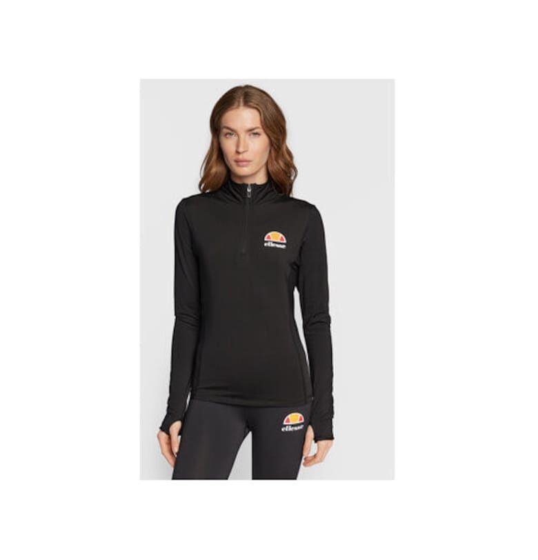Дамски термо суитшърт -  301337454 - Полиестер - Черен - Черен ELLESSE