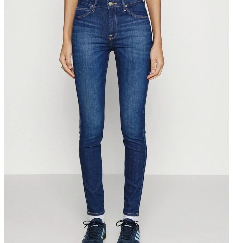 Дамски тесни дънки -  L626GUD38 - Син Lee