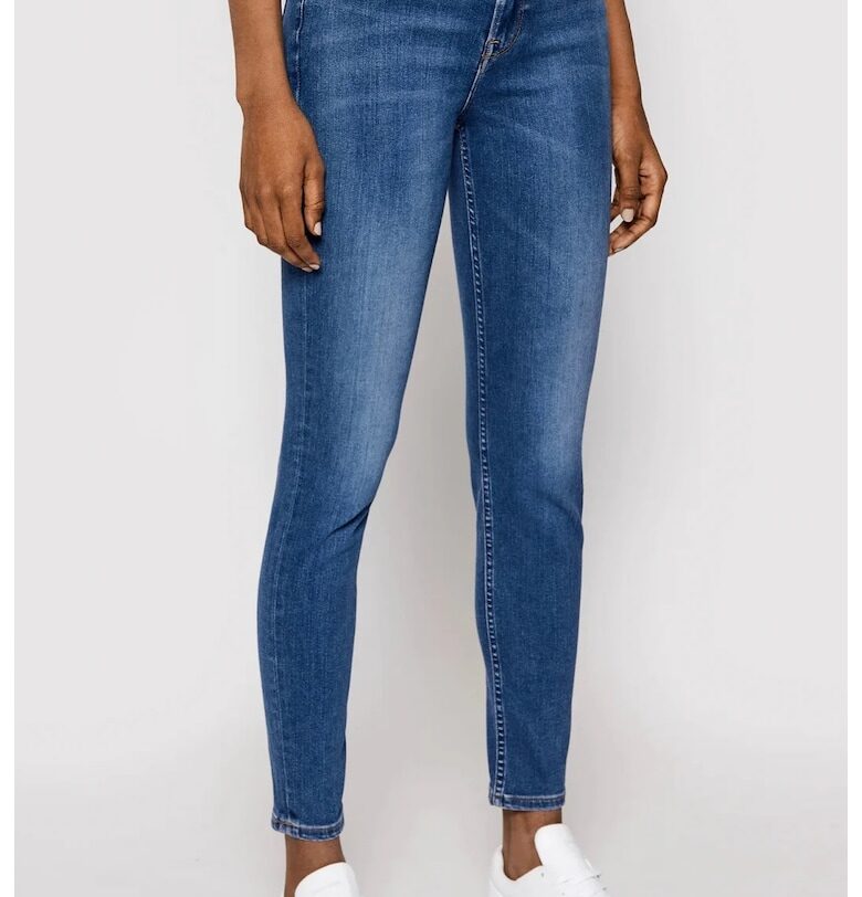 Дамски тесни дънки Scarlett  L626DUIW - Син Lee