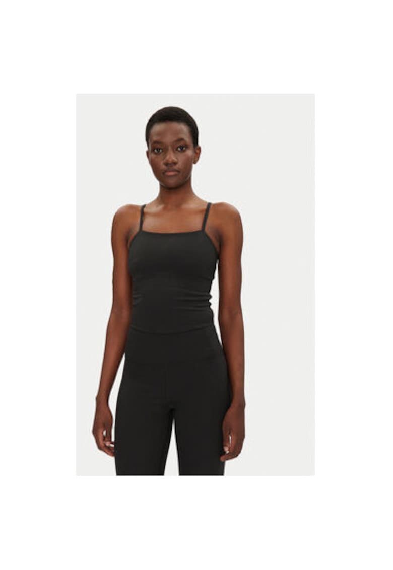 Дамски топ 1037 - Рециклиран полиестер - Черен - Черен Girlfriend Collective