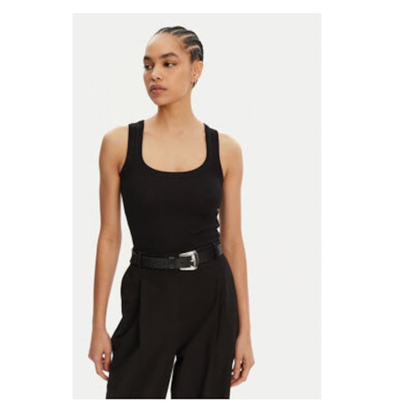 Дамски топ  24H243TO0992381 - Вискоза/Полиестер - Черен - Черен JACQUEMUS