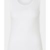 Дамски топ  30040191 10017040 - Памук/Еластан - Бял - Бял Joop