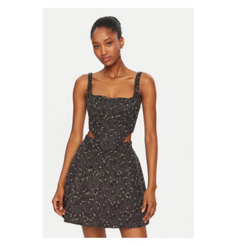 Дамски топ -  304921193 - Полиестер/Памук - Черен - Черен BARDOT