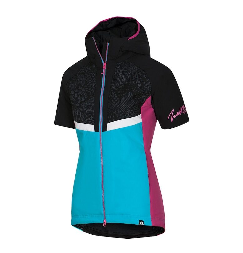 Дамски хибриден жилет 10K/10K Primaloft® ECO Bartkova 2 - син/черан NORTHFINDER