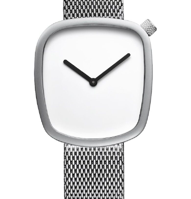 Дамски часовник  18034-004 - Сапфир кристал - Неръждаема стомана - 3 ATM - Сребрист Bering