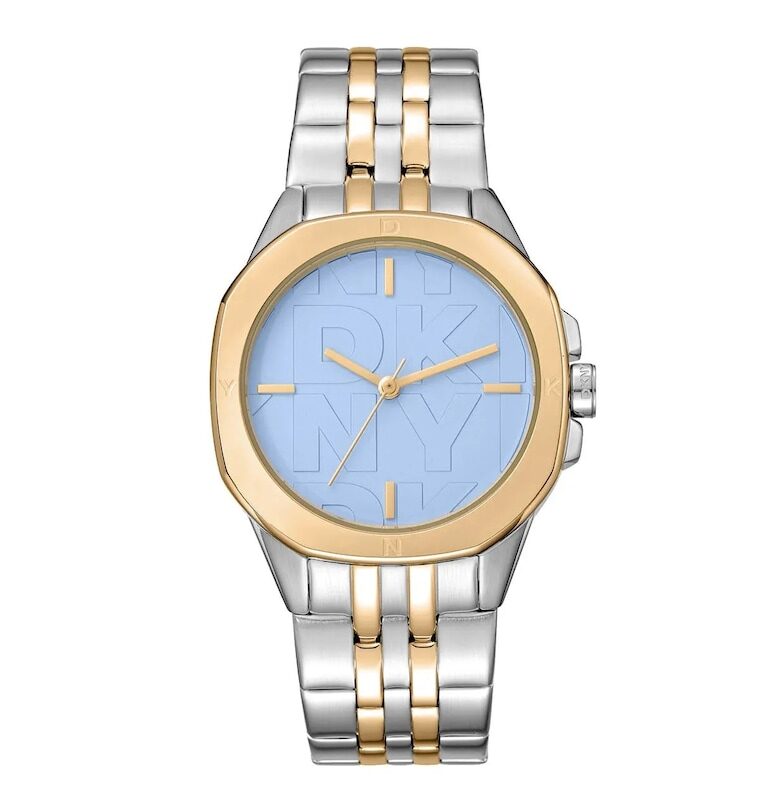 Дамски часовник  34мм сребрист/златист - стомана DKNY