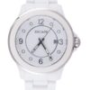 Дамски часовник  40 мм - бяла пластмасова каишка - водоустойчивост 5 ATM Escape