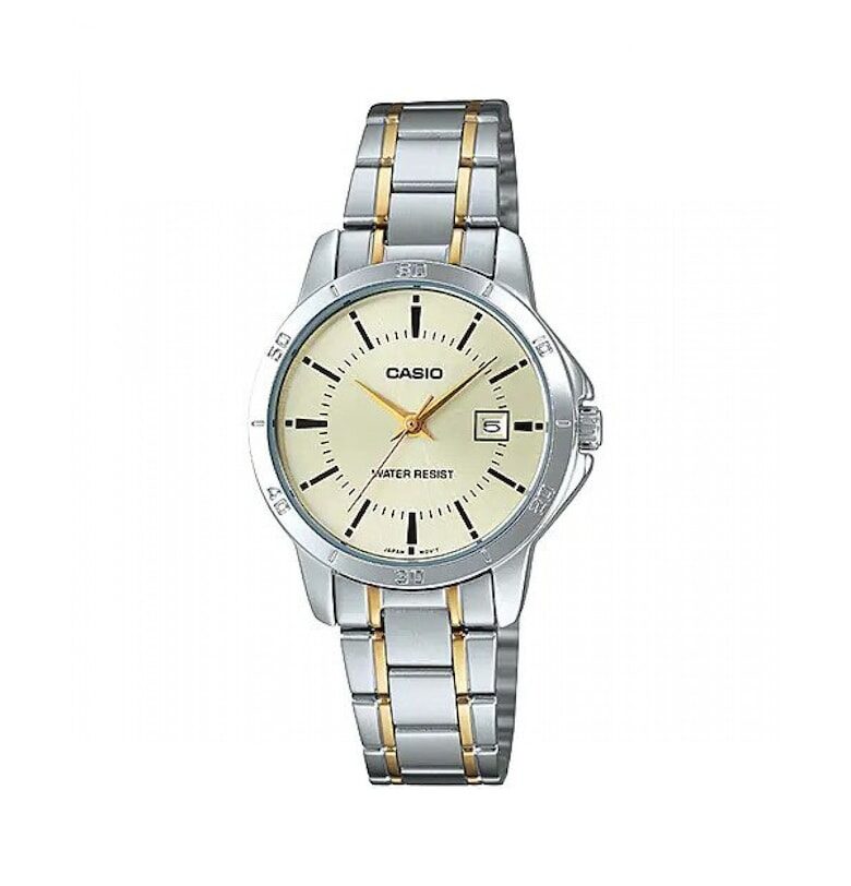 Дамски часовник  Collection LTP-V0 LTP-V004SG-9A - Аналогов Casio