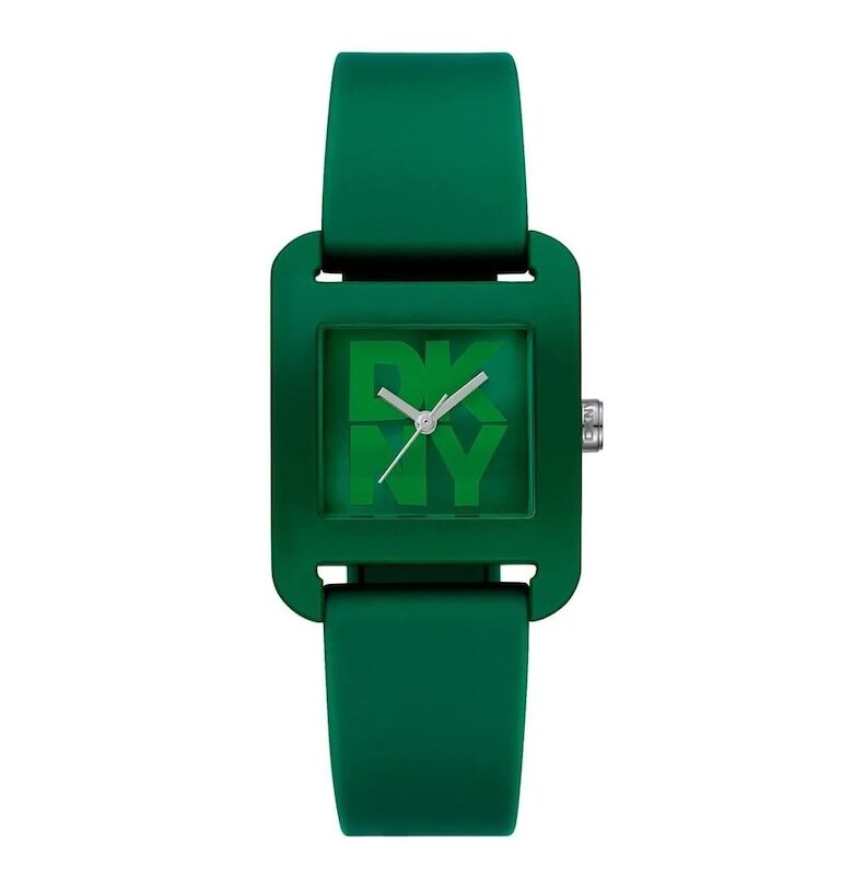 Дамски часовник  DK1L002P0065 - зелен - 26x30mm - водоустойчив 3 ATM DKNY