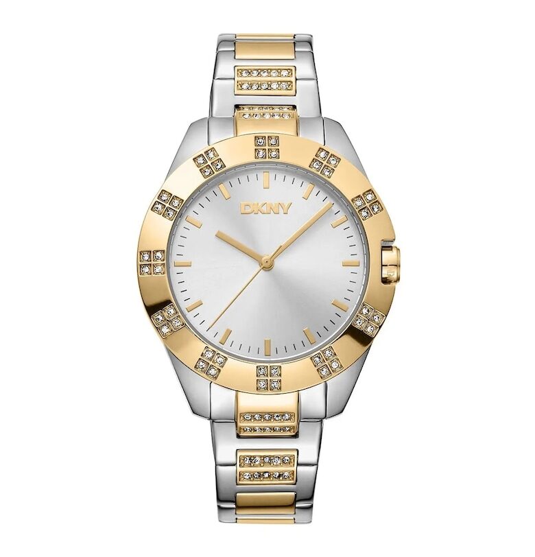 Дамски часовник  DK1L019M0055 36 мм стомана - златна каишка DKNY