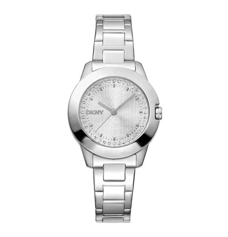 Дамски часовник  DK1L021M0035 метален 30мм стомана сив DKNY