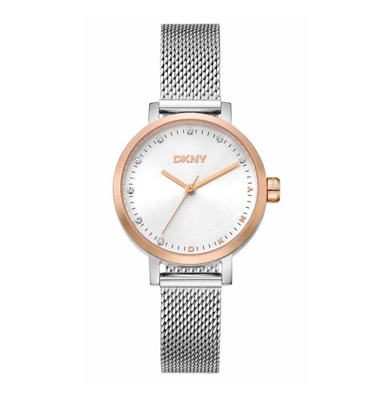 Дамски часовник  DK1L037M0065 - стомана - 5 ATM - 30 мм - сребрист DKNY