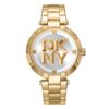 Дамски часовник  DK1L041M0065 златист 38мм стомана DKNY