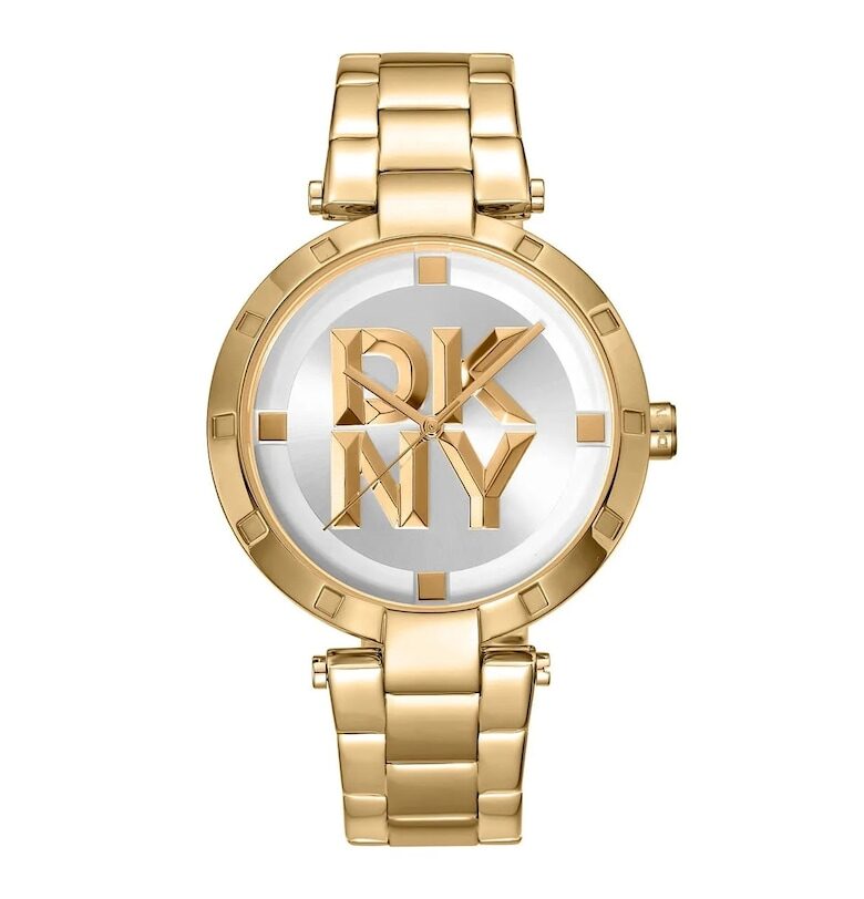 Дамски часовник  DK1L041M0065 златист 38мм стомана DKNY