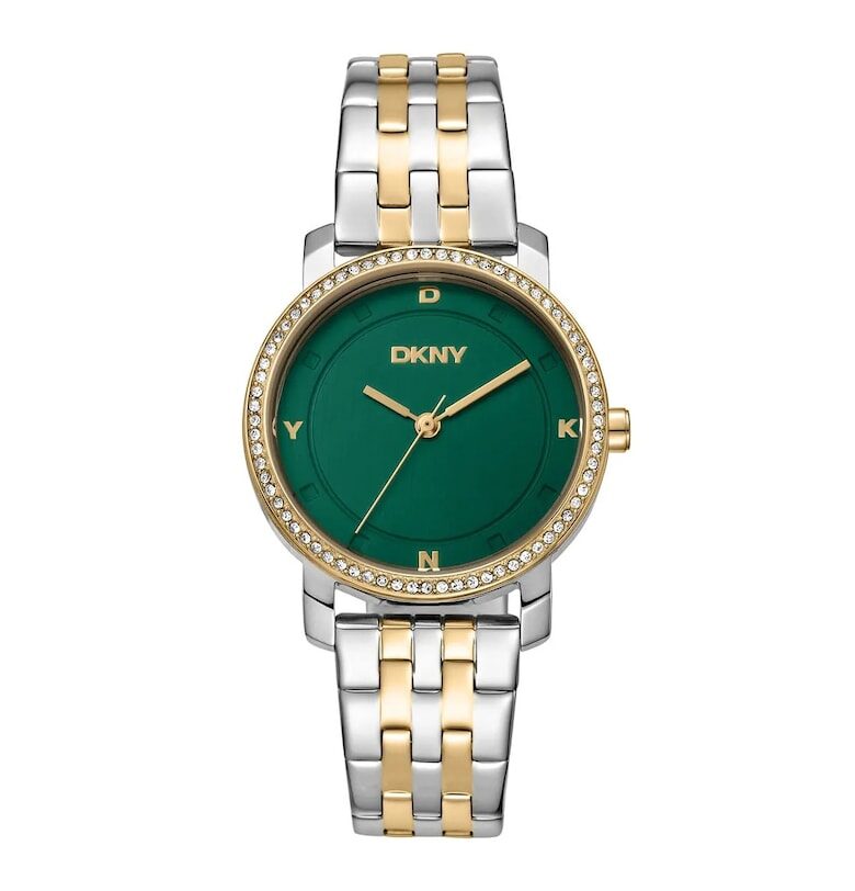 Дамски часовник  DK1L065M0075 32 мм стомана - златна каишка DKNY