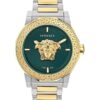Дамски часовник  Deco - кварцов - зелен - сребрист и златист - 5 ATM Versace