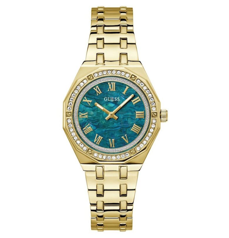 Дамски часовник  Desire - кварцов - неръждаема стомана - златист - 5 ATM GUESS