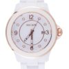 Дамски часовник  ECP10762 - 40 мм - бяла пластмасова каишка - водоустойчив 5 ATM Escape