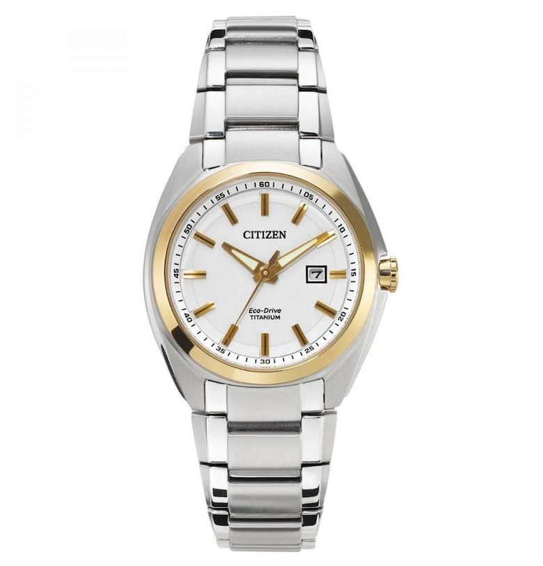 Дамски часовник  Eco-Drive Titanium EW2214-52A - Аналогов Citizen
