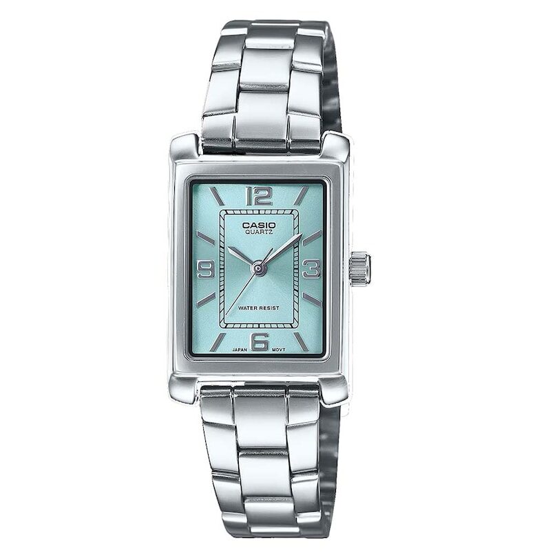 Дамски часовник  LTP-1234DD-2A - стоманена верижка Casio