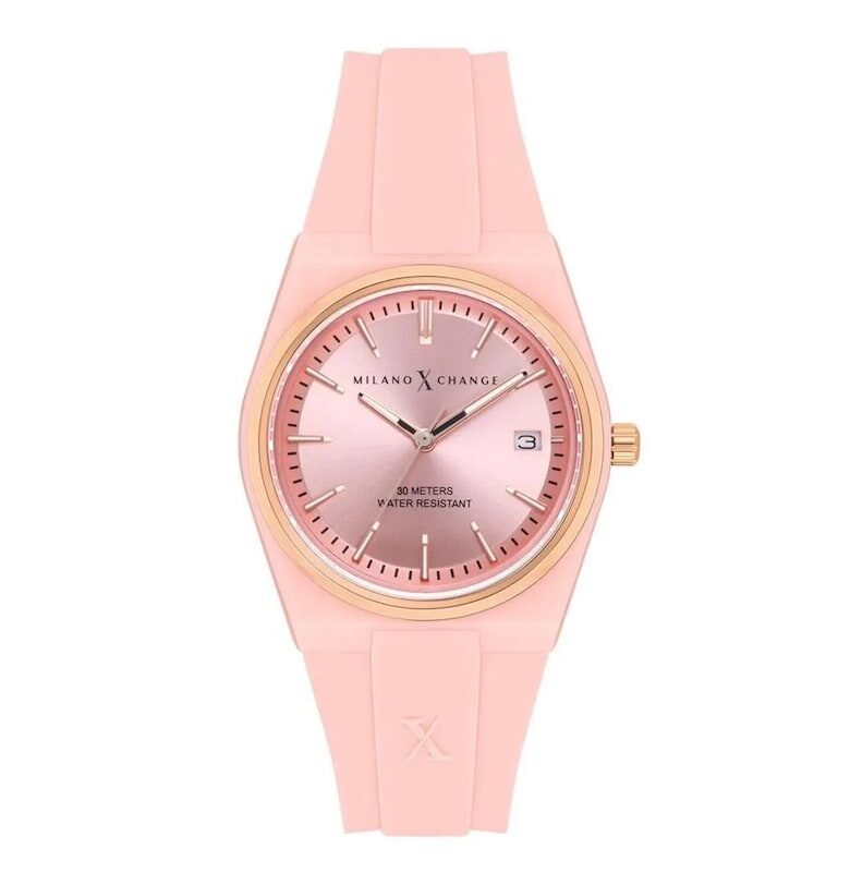 Дамски часовник  MXL5113 - 34мм - розов - силикон - 3 АТМ Milano X Change