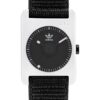 Дамски часовник  RETRO POP TWO - 31 мм - черен/бял - синтетична каишка - кварцов механизъм adidas