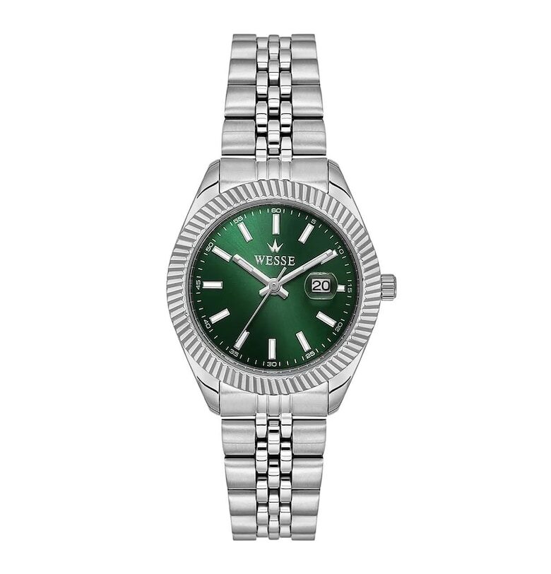 Дамски часовник  WWL1115B06 - класически - зелен - стомана - 32x9мм - 5 ATM Wesse