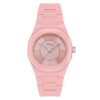 Дамски часовник  WWL111704 - 36мм - розов - пластмасова каишка - водоустойчив 5 ATM Wesse