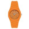 Дамски часовник  WWL111706 36мм - пластмасова каишка - водоустойчив на 5ATM - оранжев Wesse