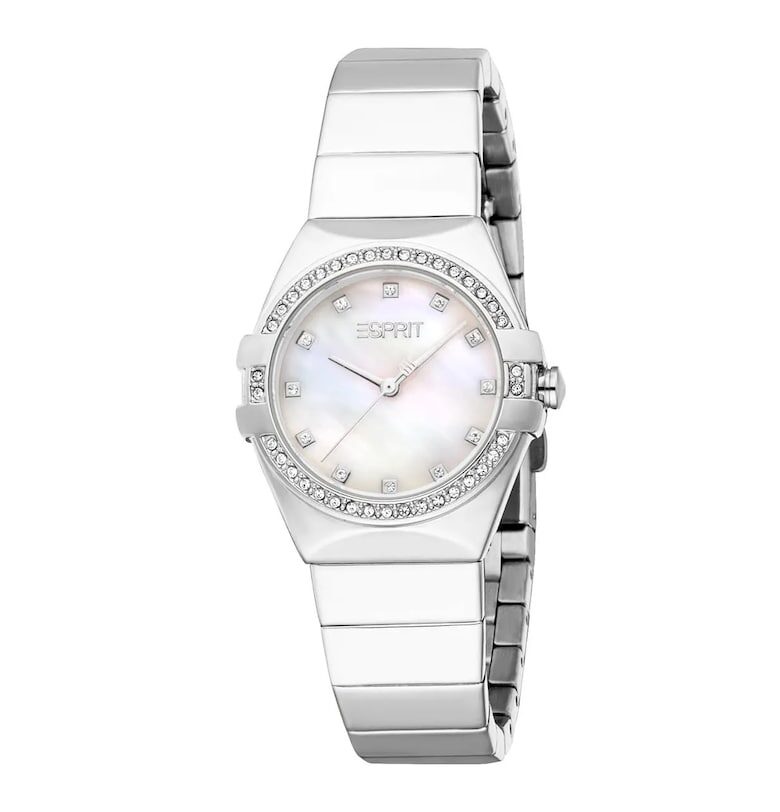 Дамски часовник  модел ES1L497M0015 - 28 мм - стомана - металик - стоманена каишка Esprit
