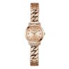 Дамски часовник  модел GW0867L3 - кварцов механизъм - водоустойчив 3 ATM - розово златен цвят - диаметър 25 мм GUESS