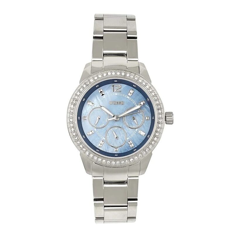 Дамски часовник  модел WWL101603 - стоманена каишка - стоманен корпус - 37мм - водоустойчивост 5 АТМ Wesse