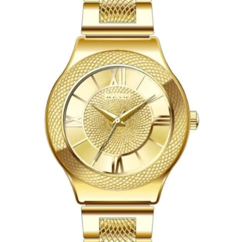 Дамски часовник  модел WWL111303 - 32мм - златист - стоманена каишка - 5 ATM Wesse