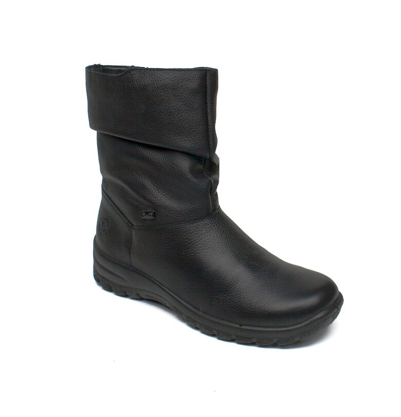 Дамски черни боти Rieker