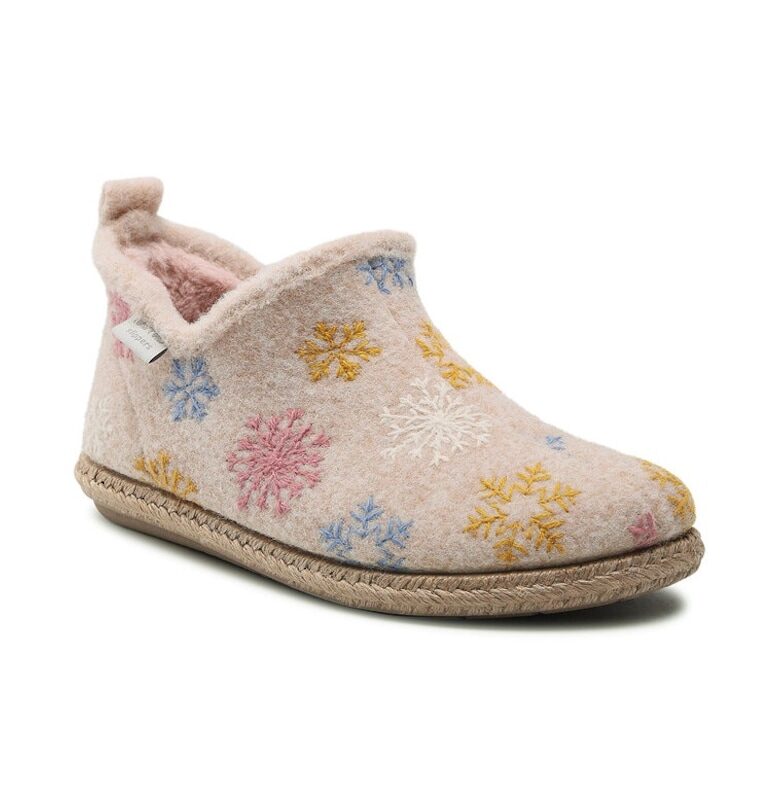 Дамски чехли -  301002 - Филц - Снежинки Toni Pons