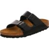 Дамски чехли -  Arizona 1005292 - EVA подметка - Birko-flor - черно/кафяво Birkenstock