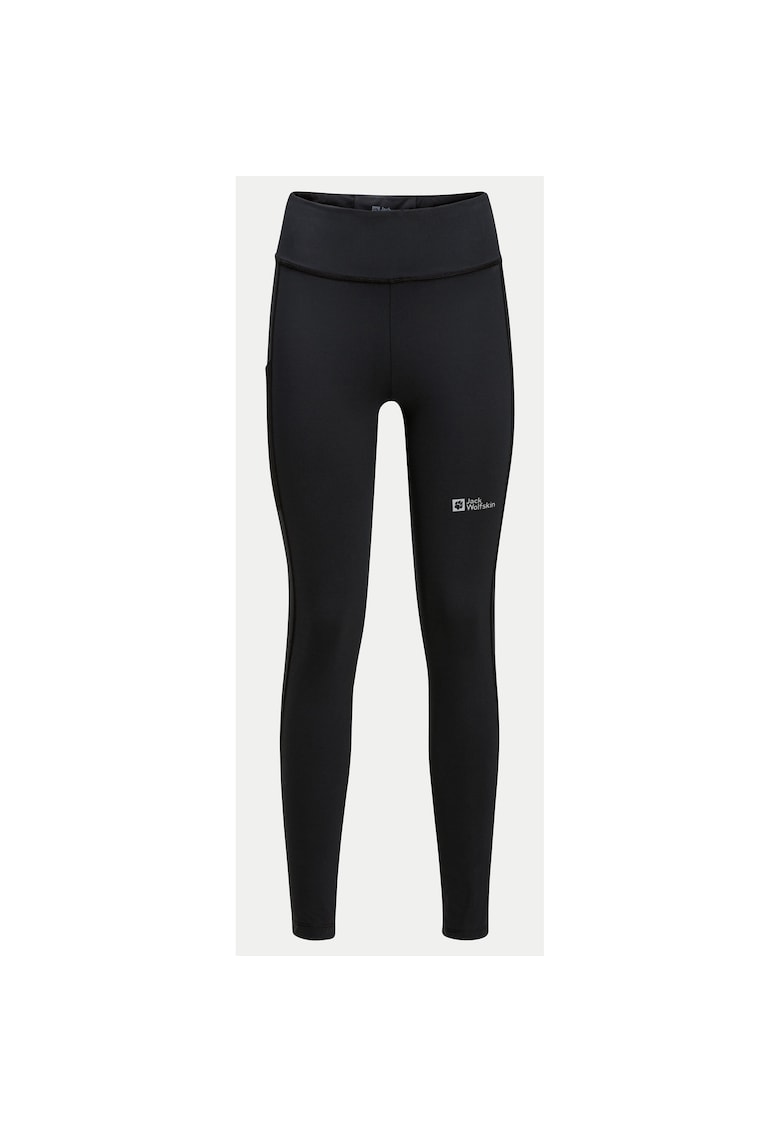 Дамски чорапогащи 1508901 - Полиамид/Еластан - Черни - Черен Jack Wolfskin