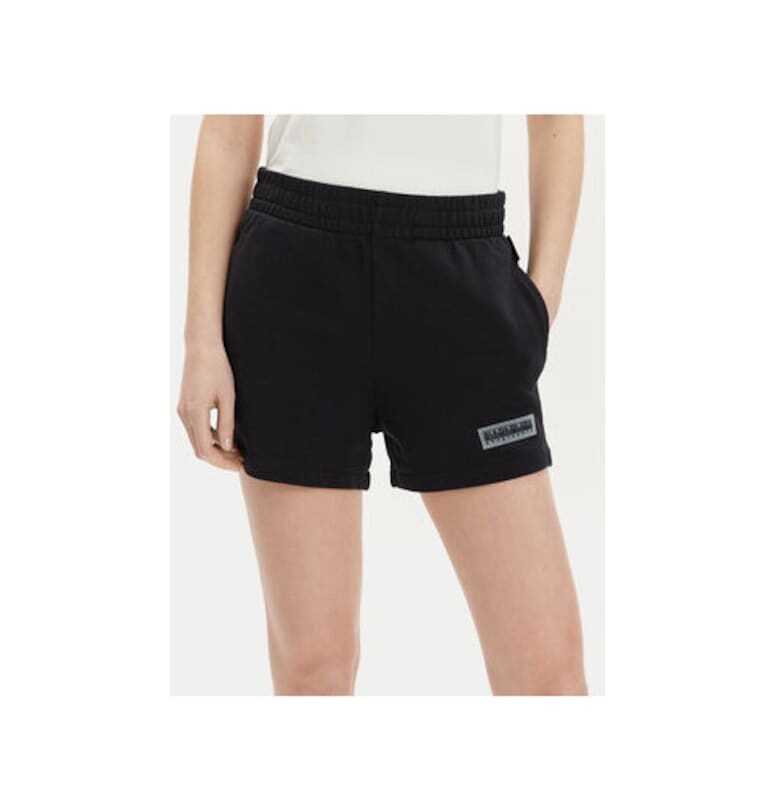 Дамски шорти -  303651893 - Памук - Черен Napapijri